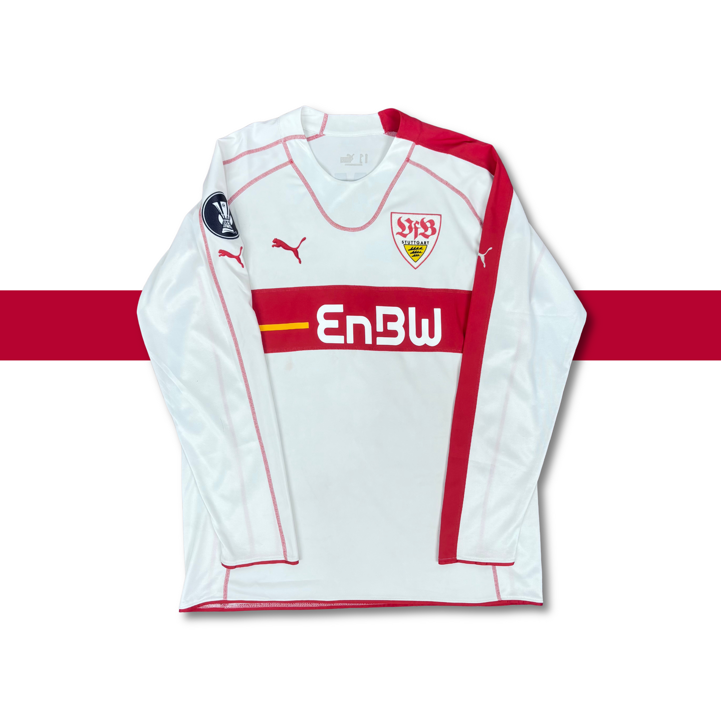 2005/06 Stuttgart Home Longsleeve Shirt - Mario Gomez - XL