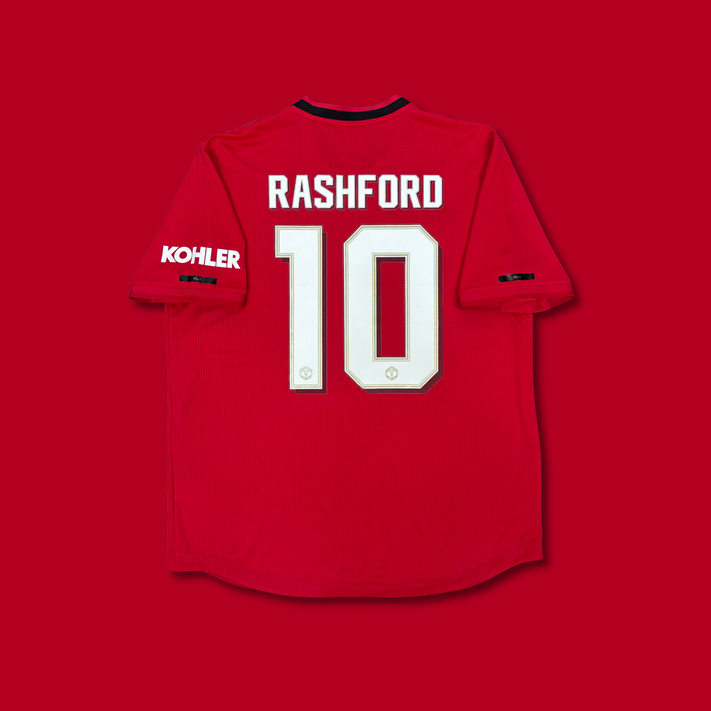 2019/20 Manchester United Home Shirt - Rashford - Player Issue - XL