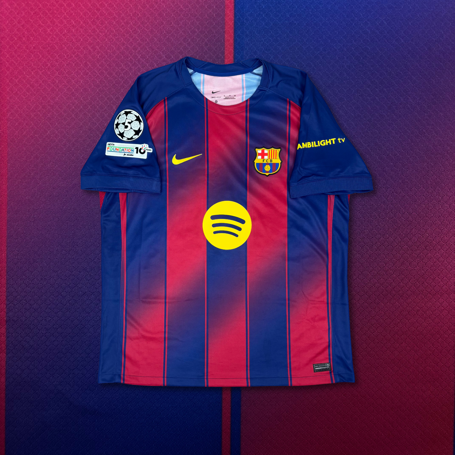 2025/26 Barcelona Home Shirt - Yamal - XL