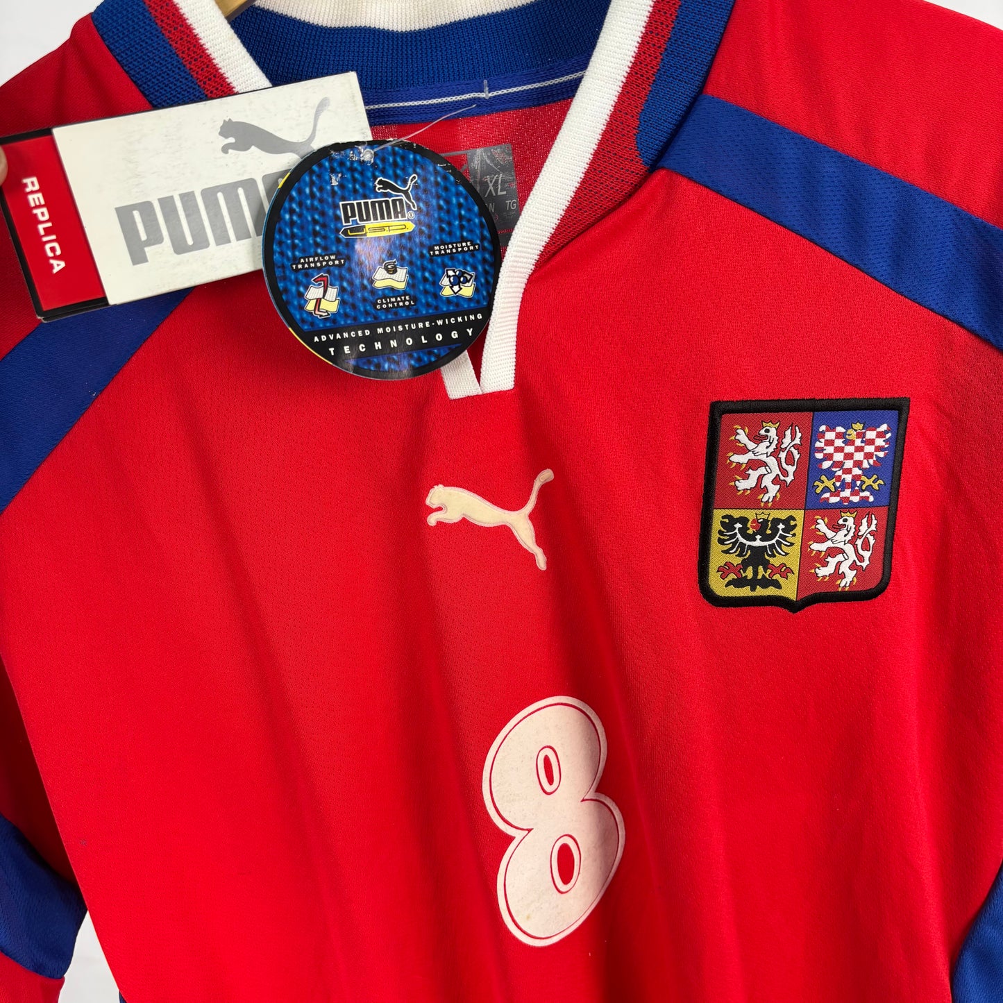 2000/01 Czech Republic Home Shirt - Poborsky