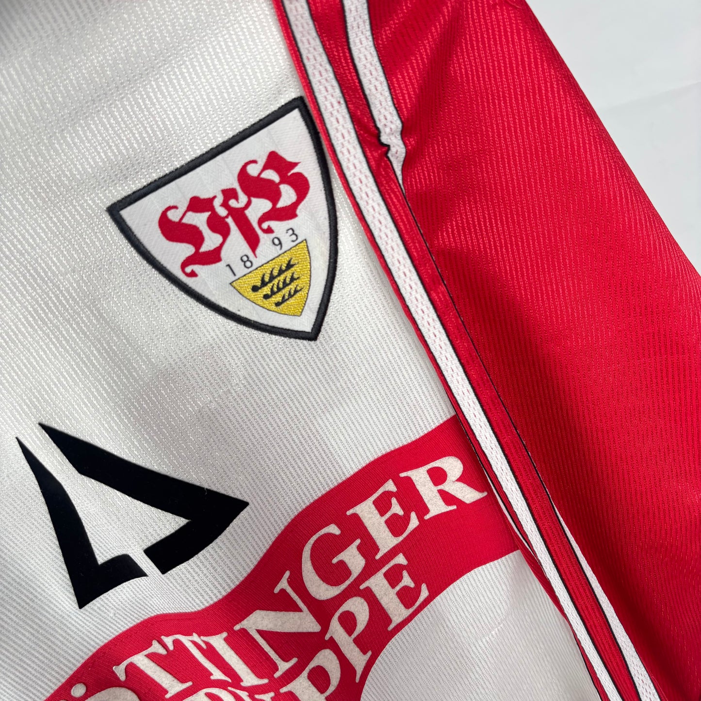 1998/99 Stuttgart Home Shirt Longsleeve - Balakov