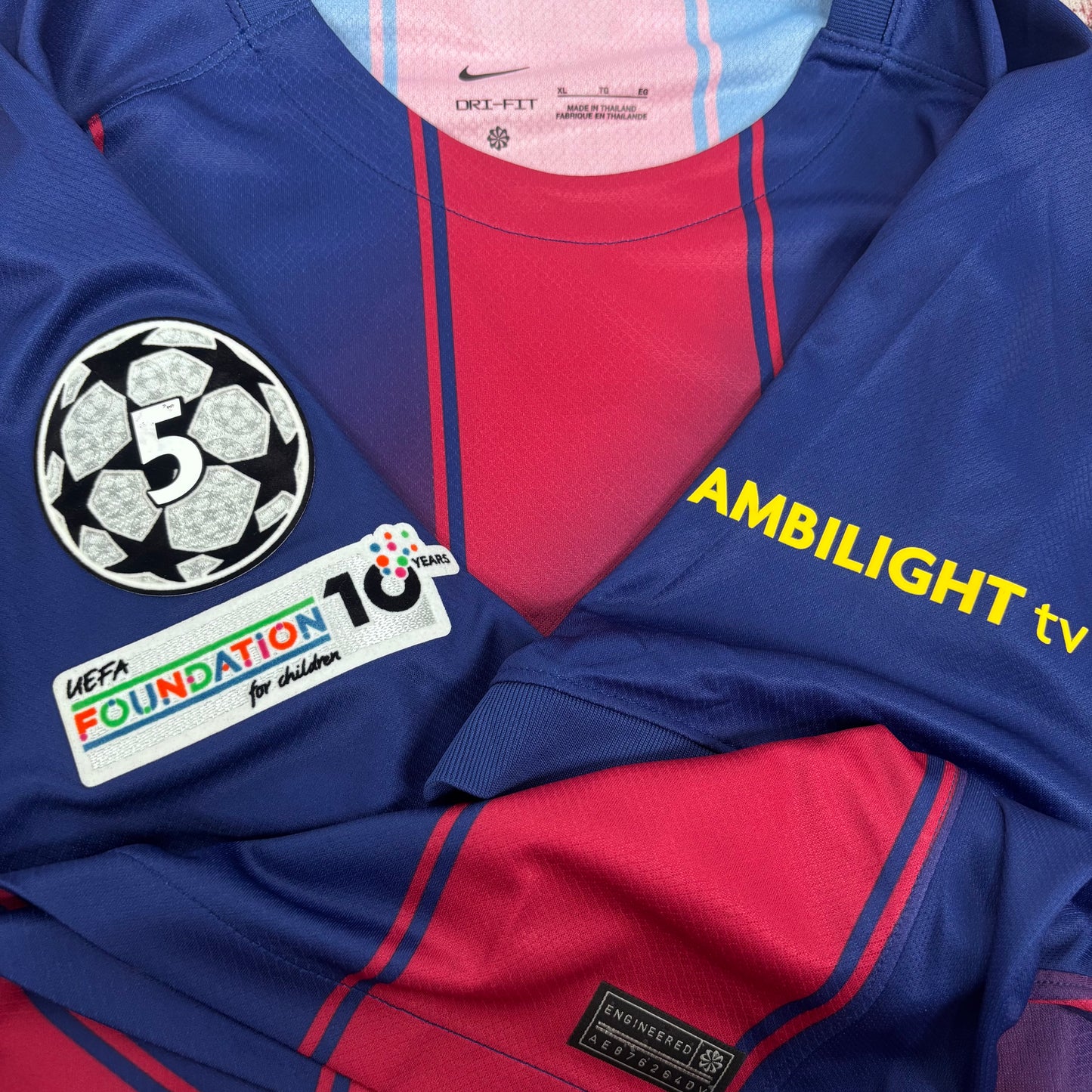 2025/26 Barcelona Home Shirt - Yamal - XL