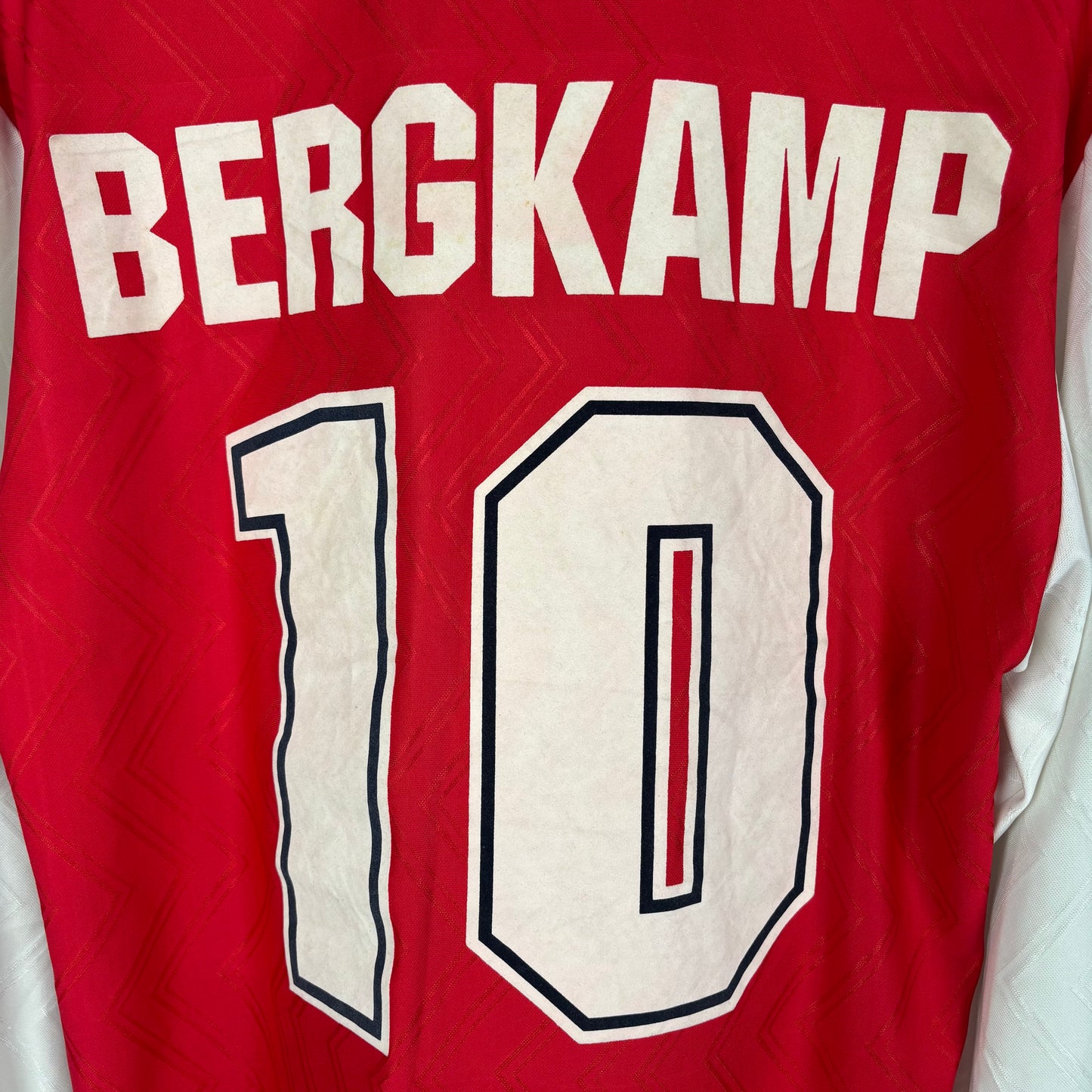 1996/97 Arsenal Home Shirt - Bergkamp