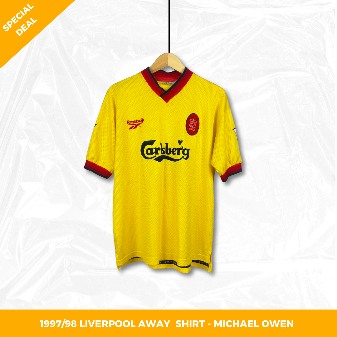 1997/98 Liverpool Away Shirt - Owen