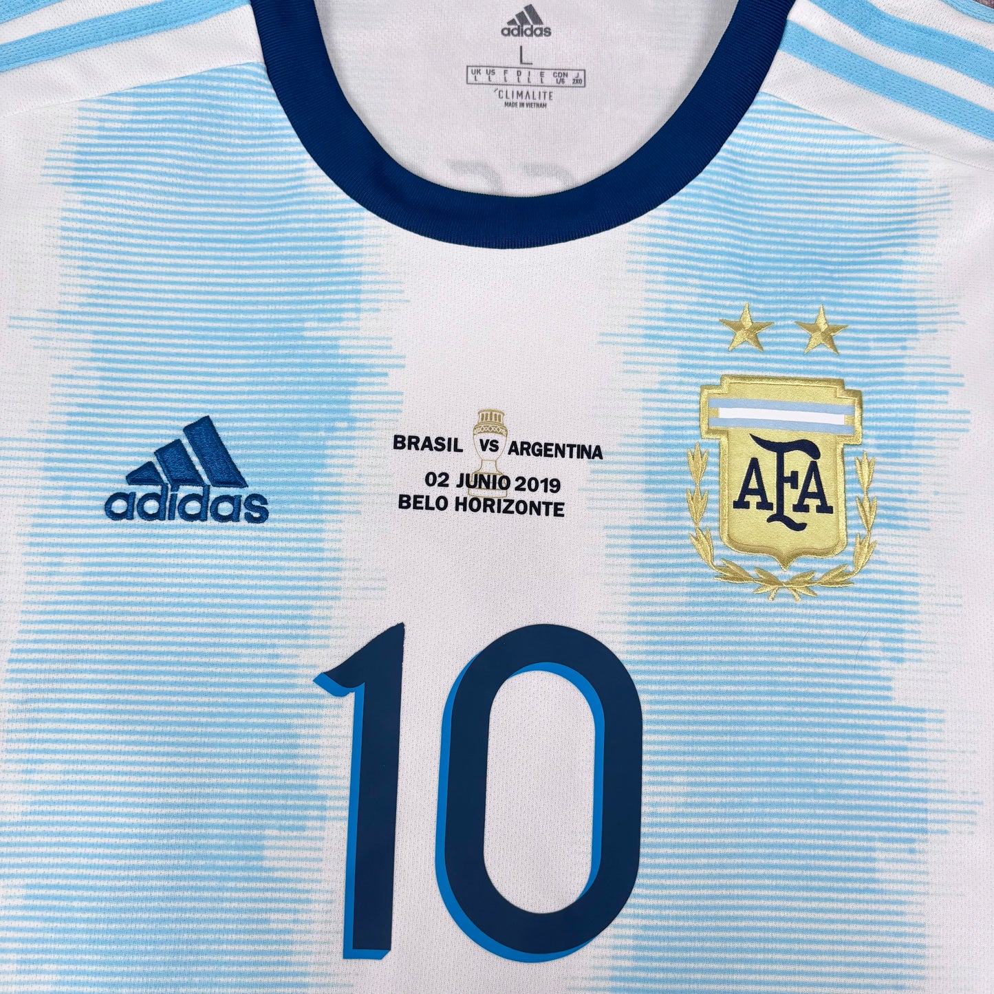 2019/20 Argentina Home Shirt - Messi - L