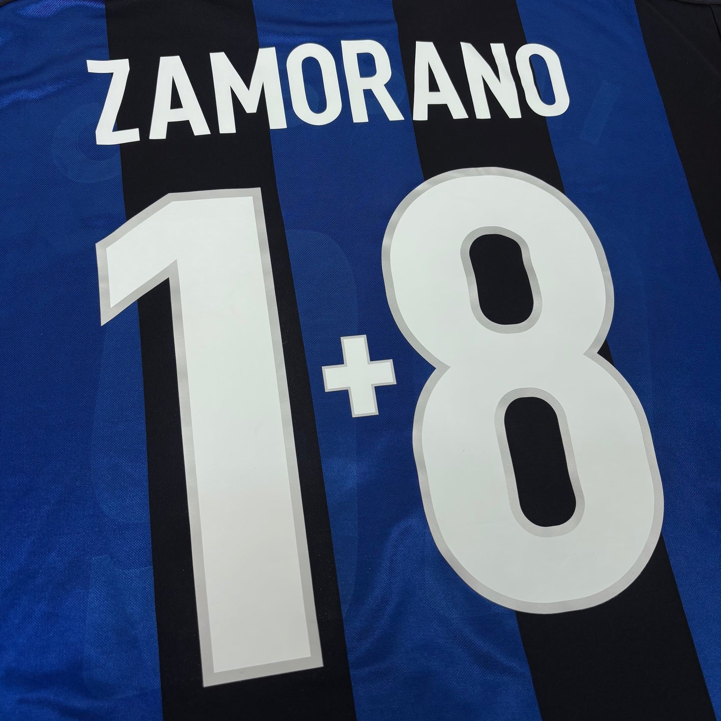 1999/00 Inter Milan Home Longsleeve Shirt - Zamorano - Player Issue - XL