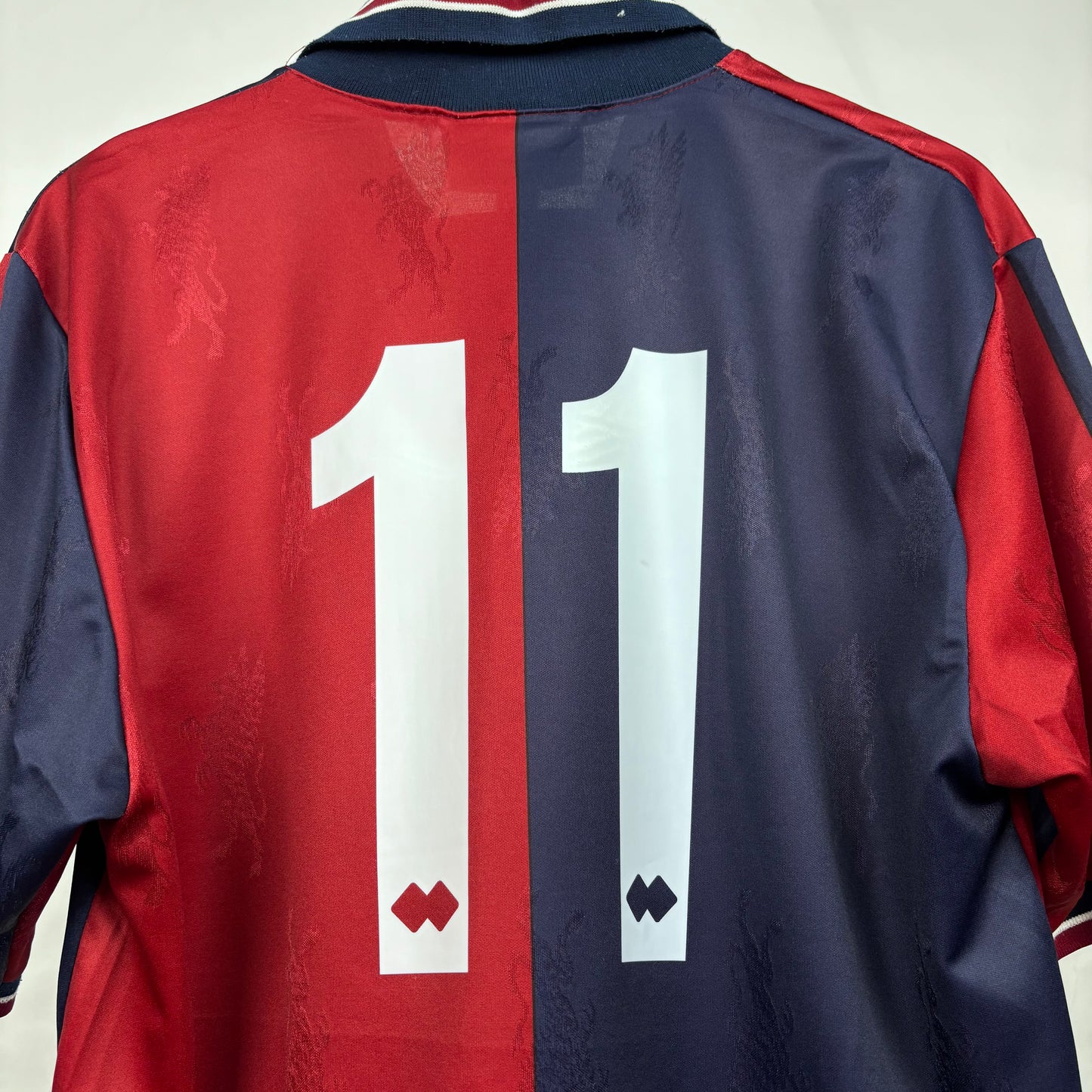 1994/95 Genoa Home Shirt - Kazu - L