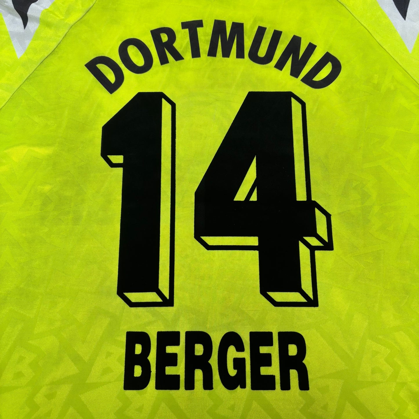 1995/96 Borussia Dortmund Home Longsleeve Shirt - Berger - XL