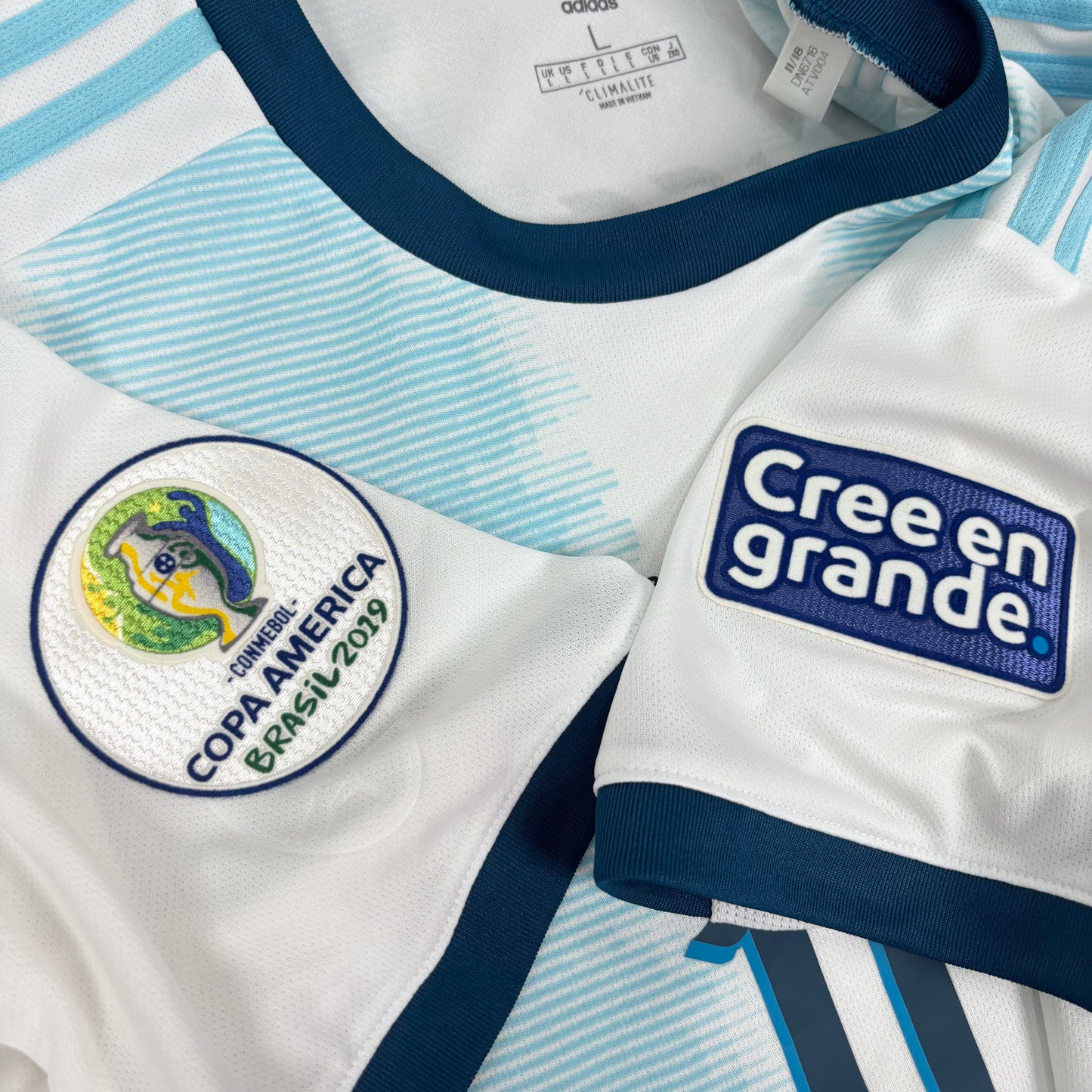2019/20 Argentina Home Shirt - Messi - L