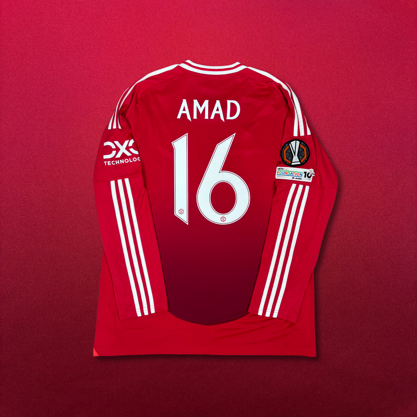 2024/25 Manchester United Home Longsleeve Shirt - Amad - XXL