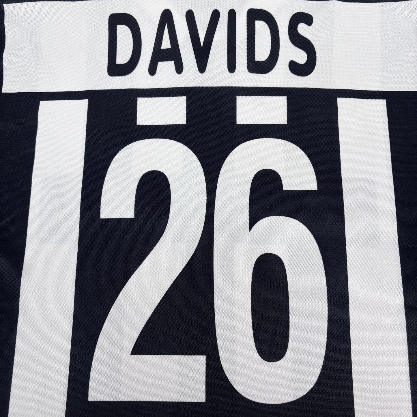 2000/01 Juventus Home Shirt - Player Issue - Davids - M