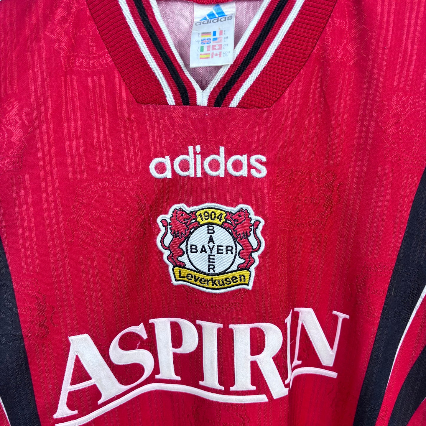 1997/98 Bayer Leverkusen Home Shirt - Emerson - L