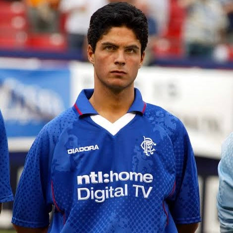 2002/03 Rangers Home Shirt - Arteta