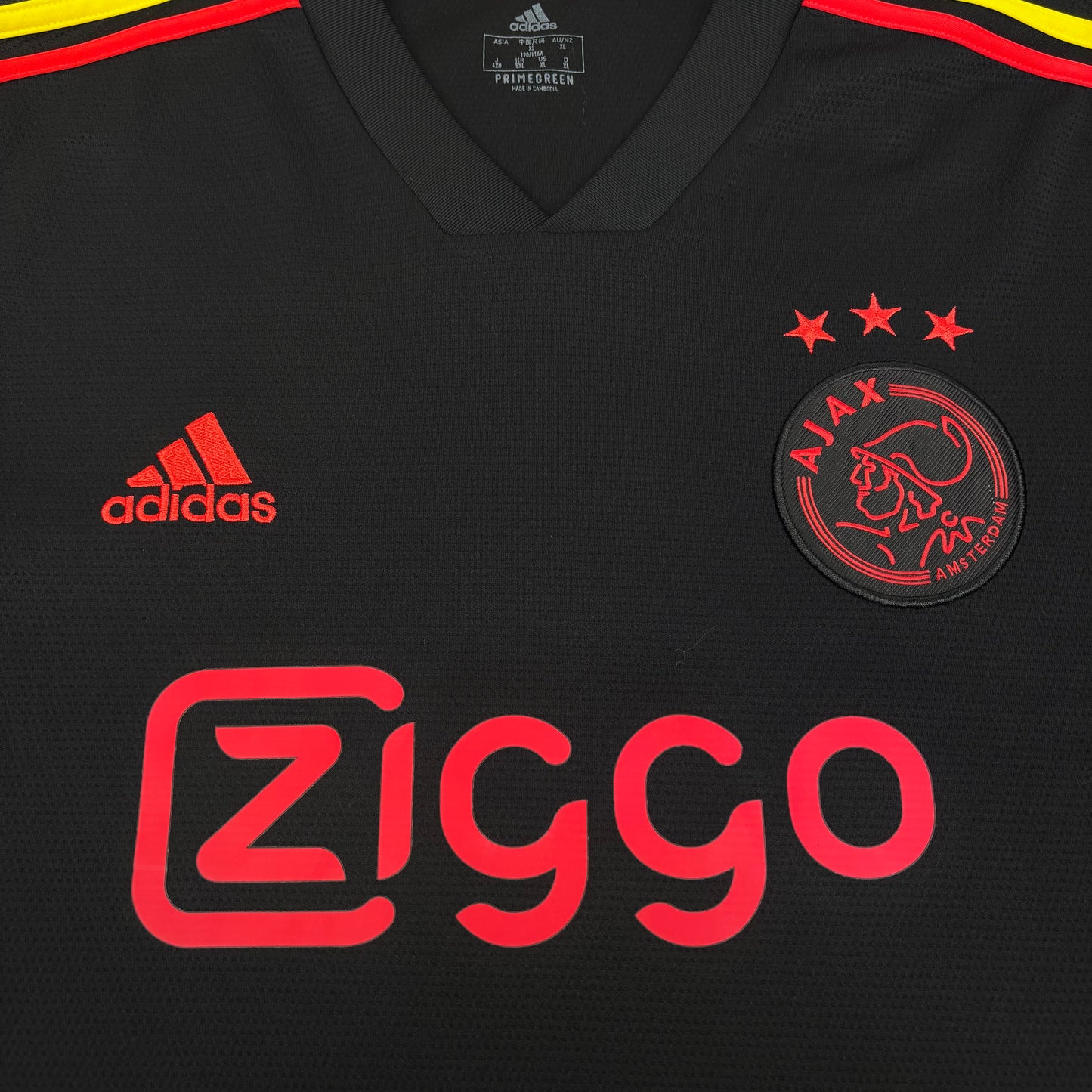 2021/22 Ajax Third “Bob Marley” Shirt - Gravenberch - XL