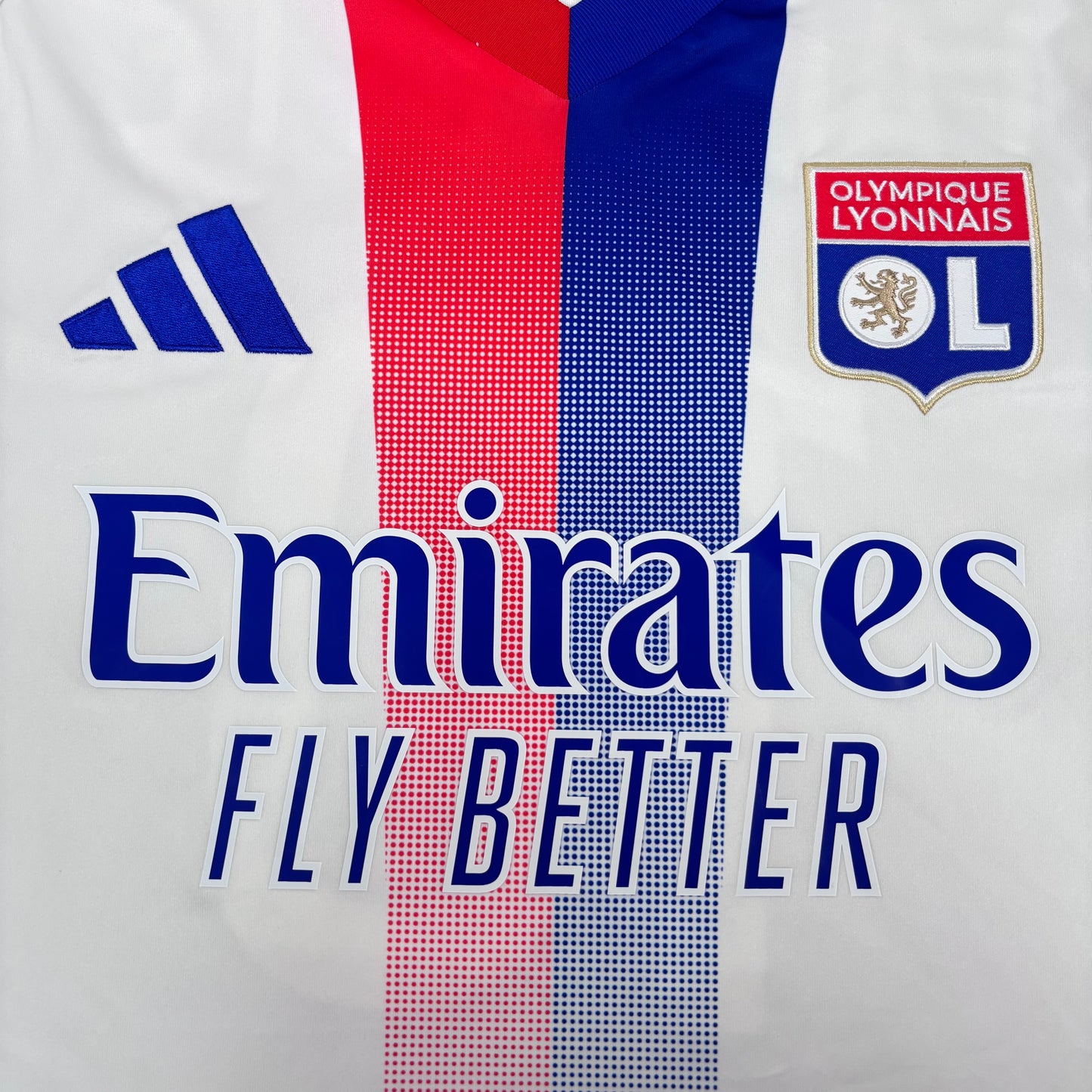 2024/25 Olympique Lyon Home Shirt - Lacazette - L - New with Tag