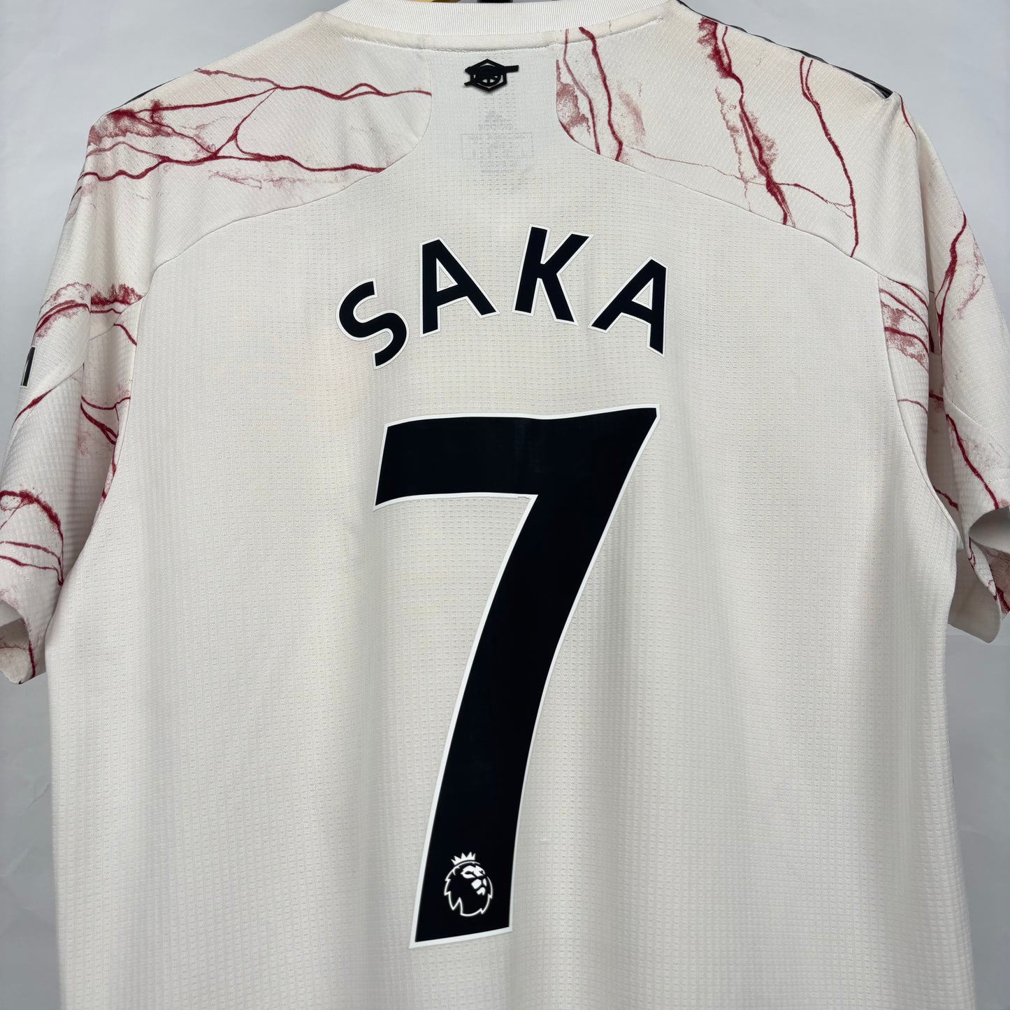 2020/21 Arsenal Away Shirt - Player Issue - Saka - L