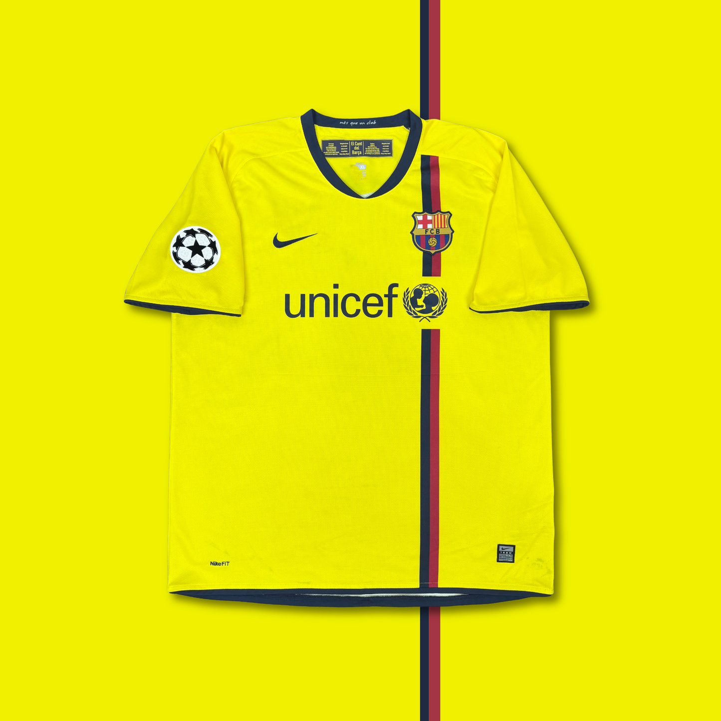 2008/09 Barcelona Away Shirt - Messi - XL