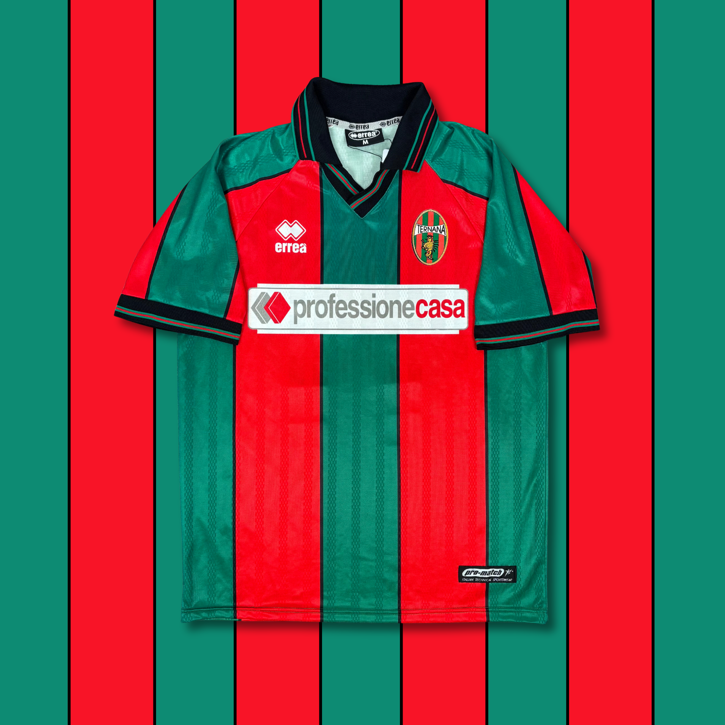 2000/01 Ternana Home Shirt - Miccoli - M