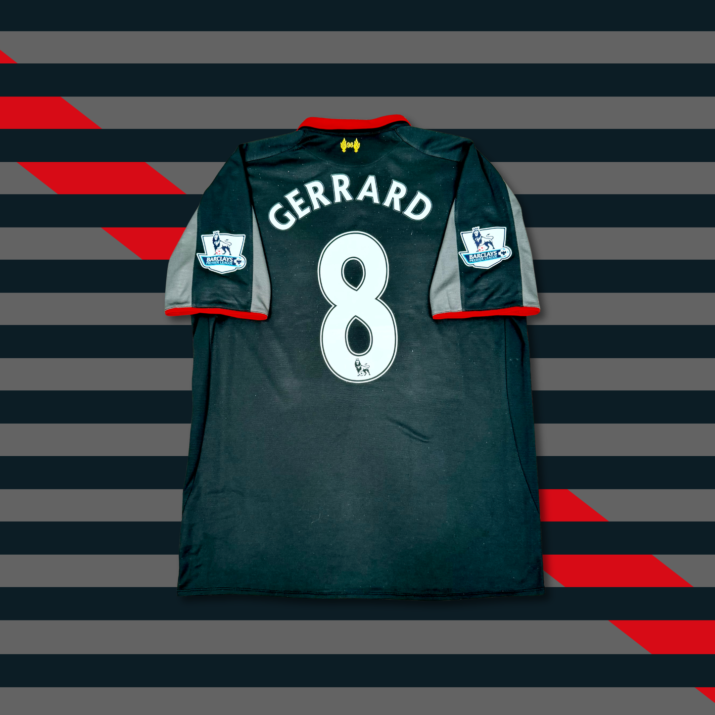 2014/15 Liverpool Third Shirt - Gerrard - L