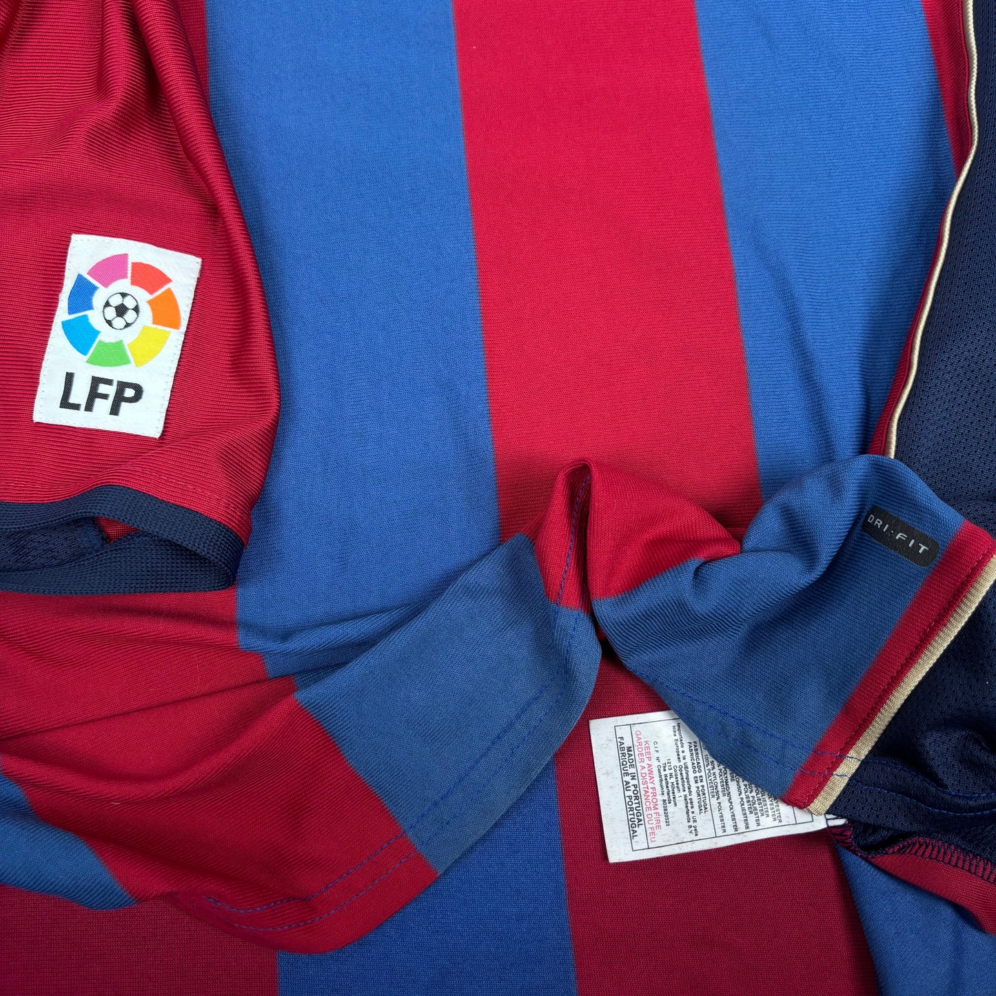 2001/02 Barcelona Home Shirt - Rivaldo - L