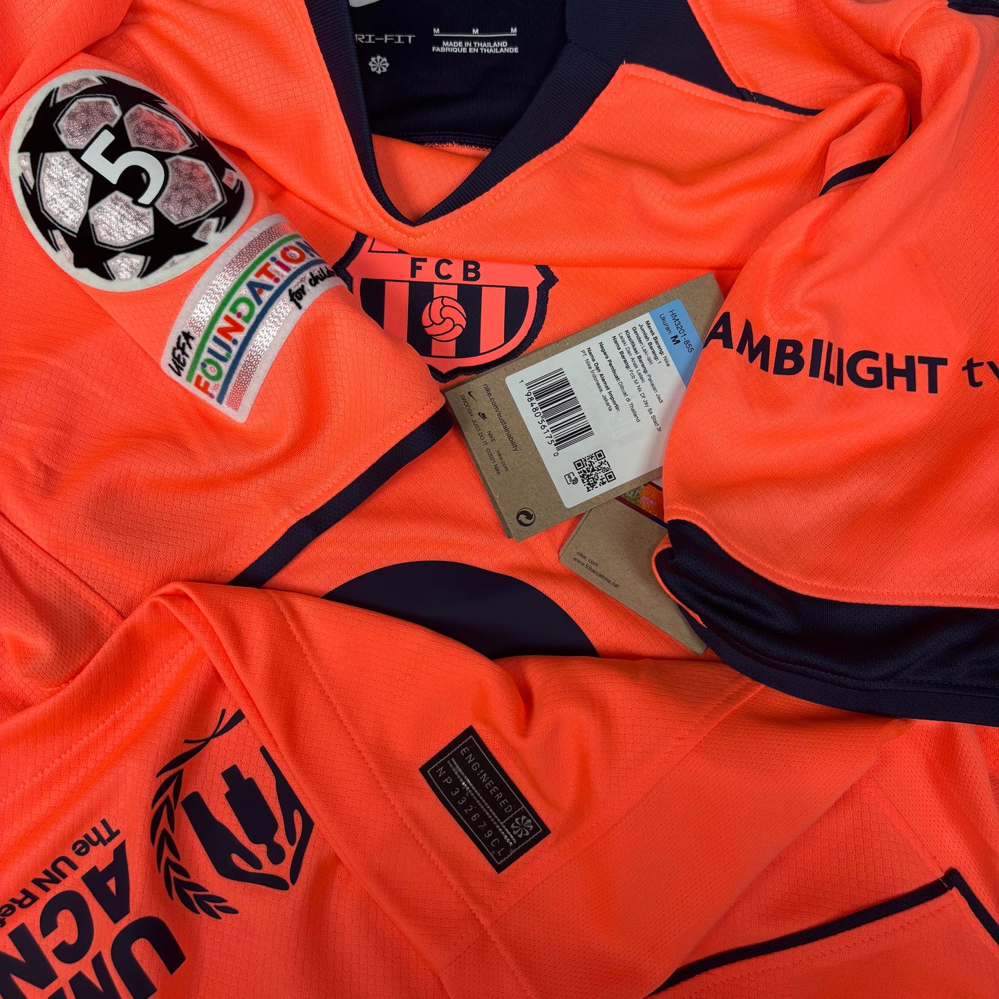 2025/26 Barcelona Third Shirt - Pedri - M - New with Tag