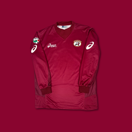 2003/04 Reggina Calcio Home Longsleeve Shirt - Player Issue - Nakamura - XL