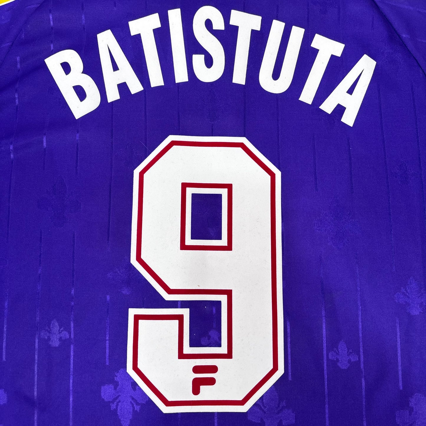 1997/98 Fiorentina Home Longsleeve Shirt - Batistuta - XL