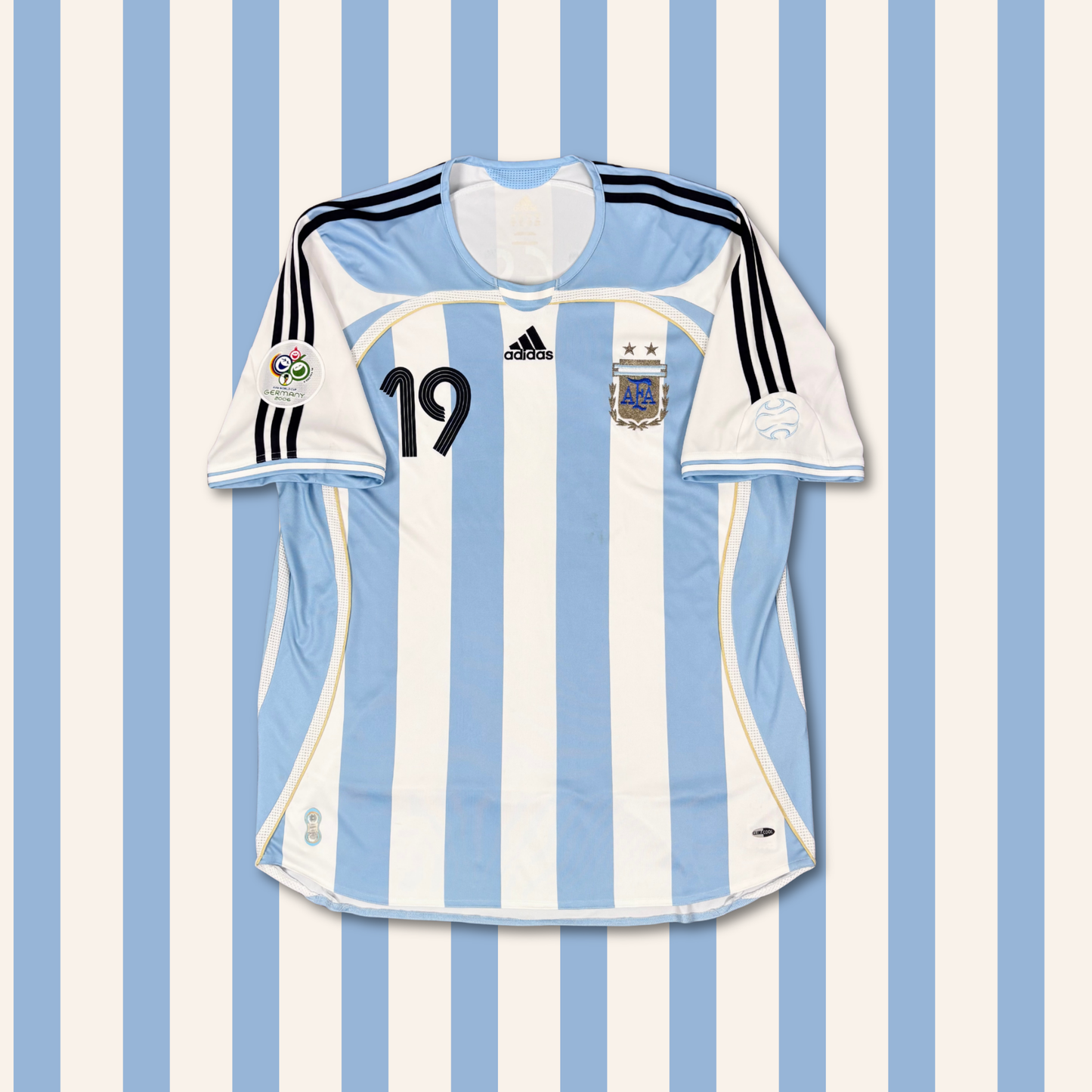 2006/07 Argentina Home Shirt - Lionel Messi - XL