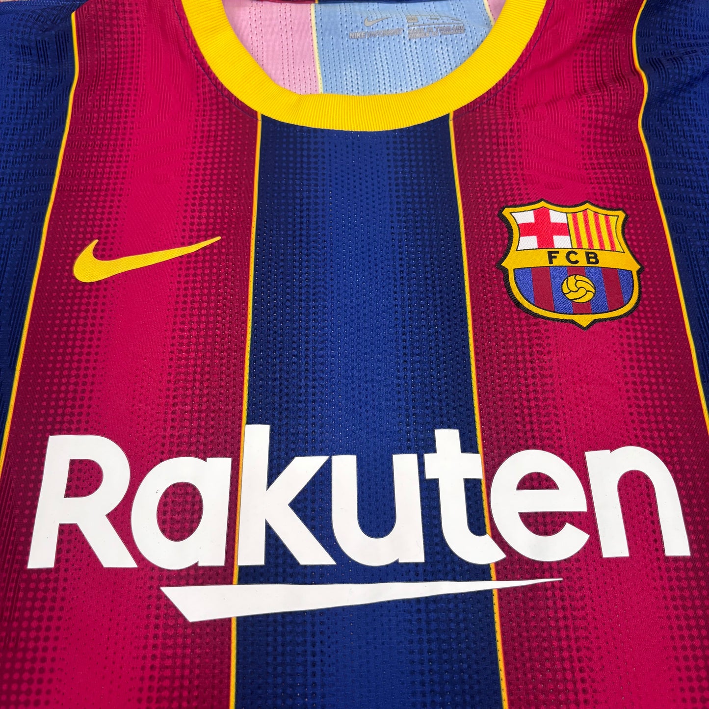 2020/21 Barcelona Home Shirt - Player Issue - Messi - XXL