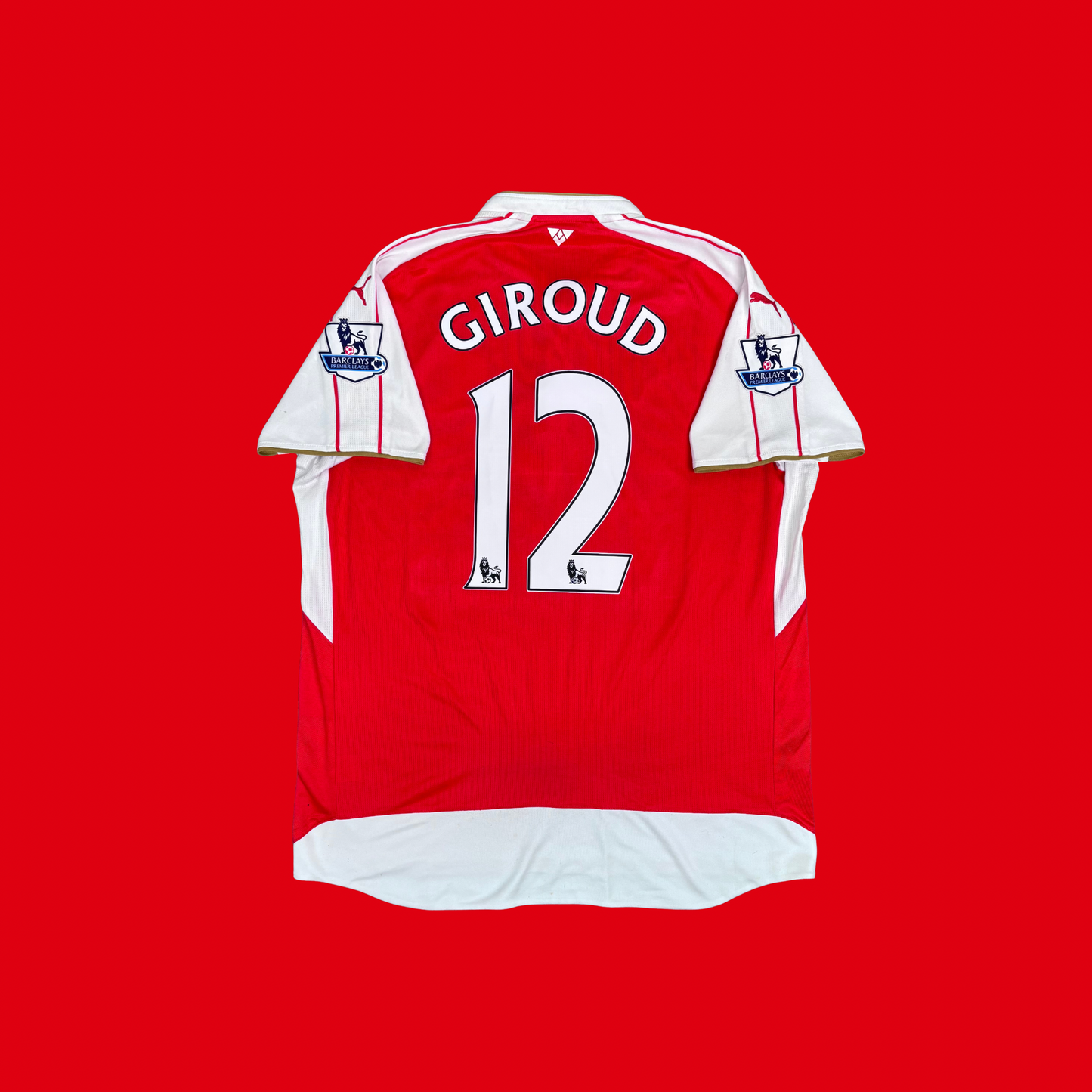 2015/16 Arsenal Home Shirt - Giroud - XL