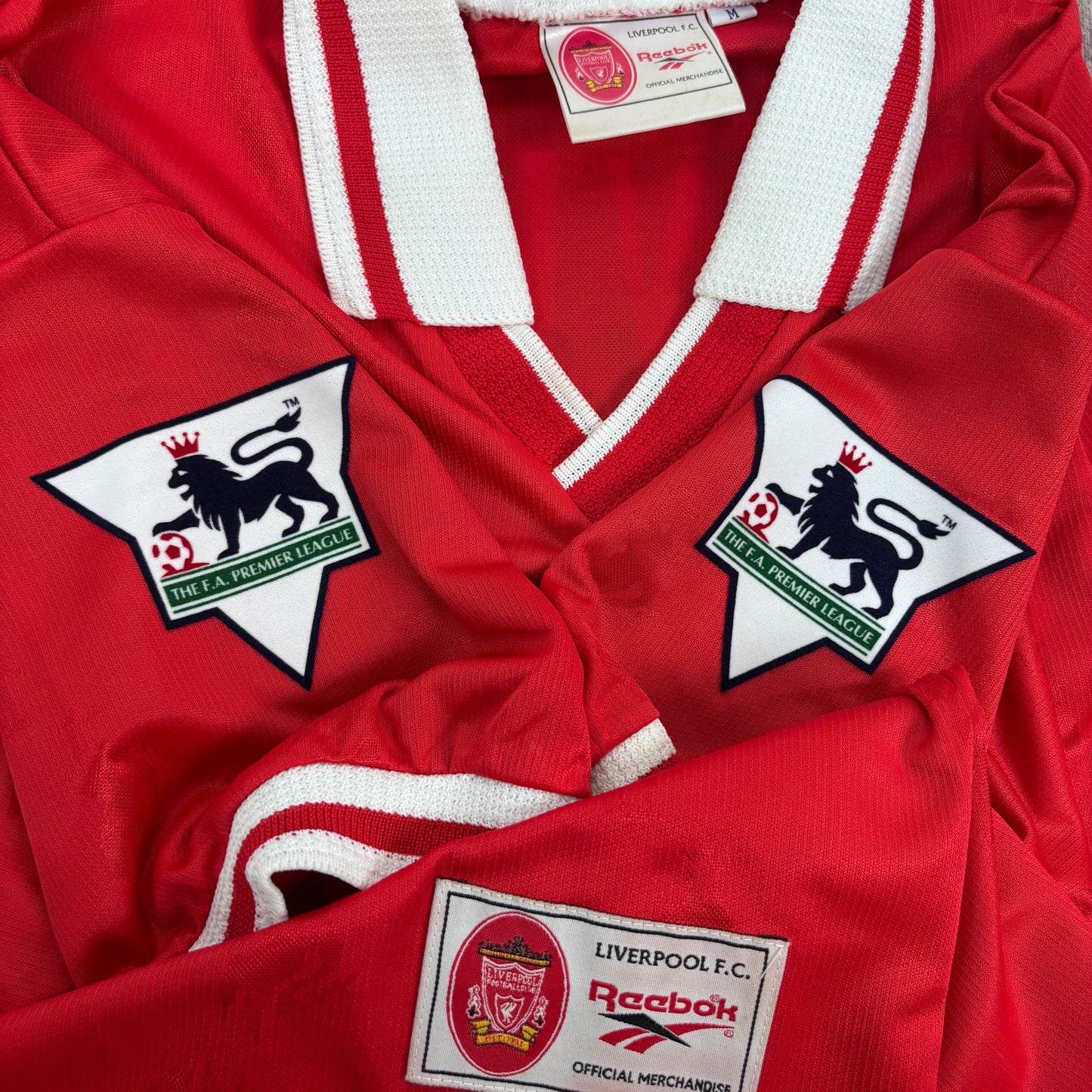 1997/98 Liverpool Home Shirt - Fowler - M