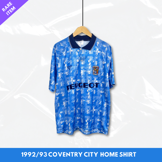 1992/93 Coventry City Home Shirt - L
