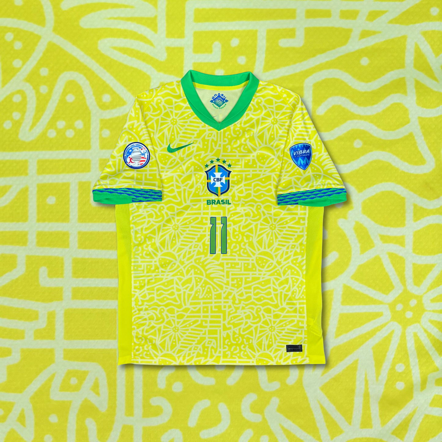 2022/24 Brazil Home Shirt - Raphinha - L