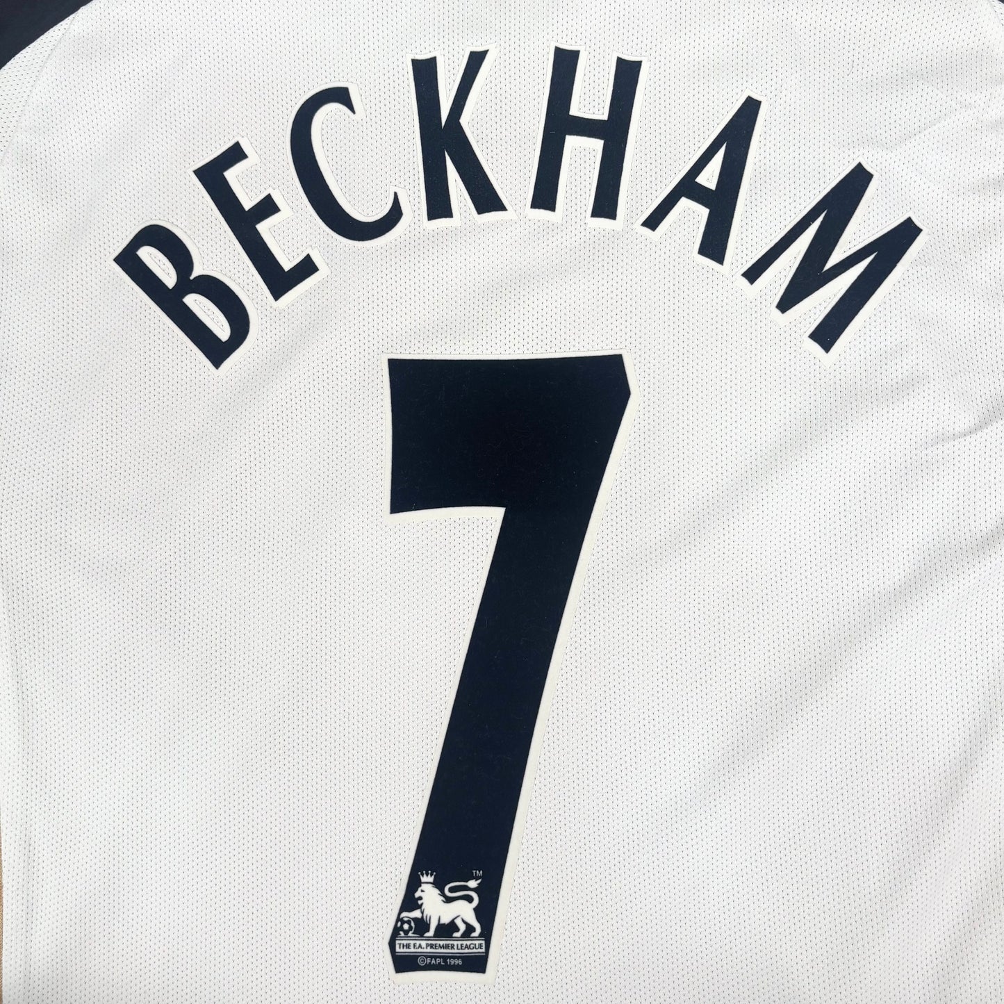 2001/02 Manchester United Centenary Shirt - Beckham - L