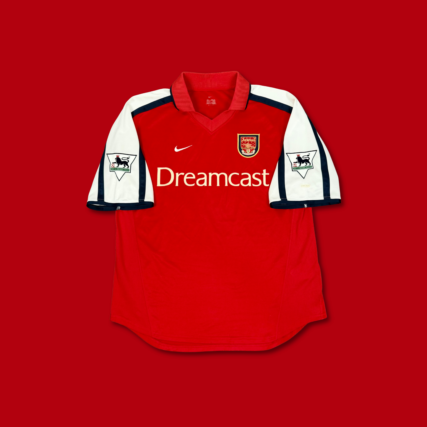2000/01 Arsenal Home Shirt - Henry - L