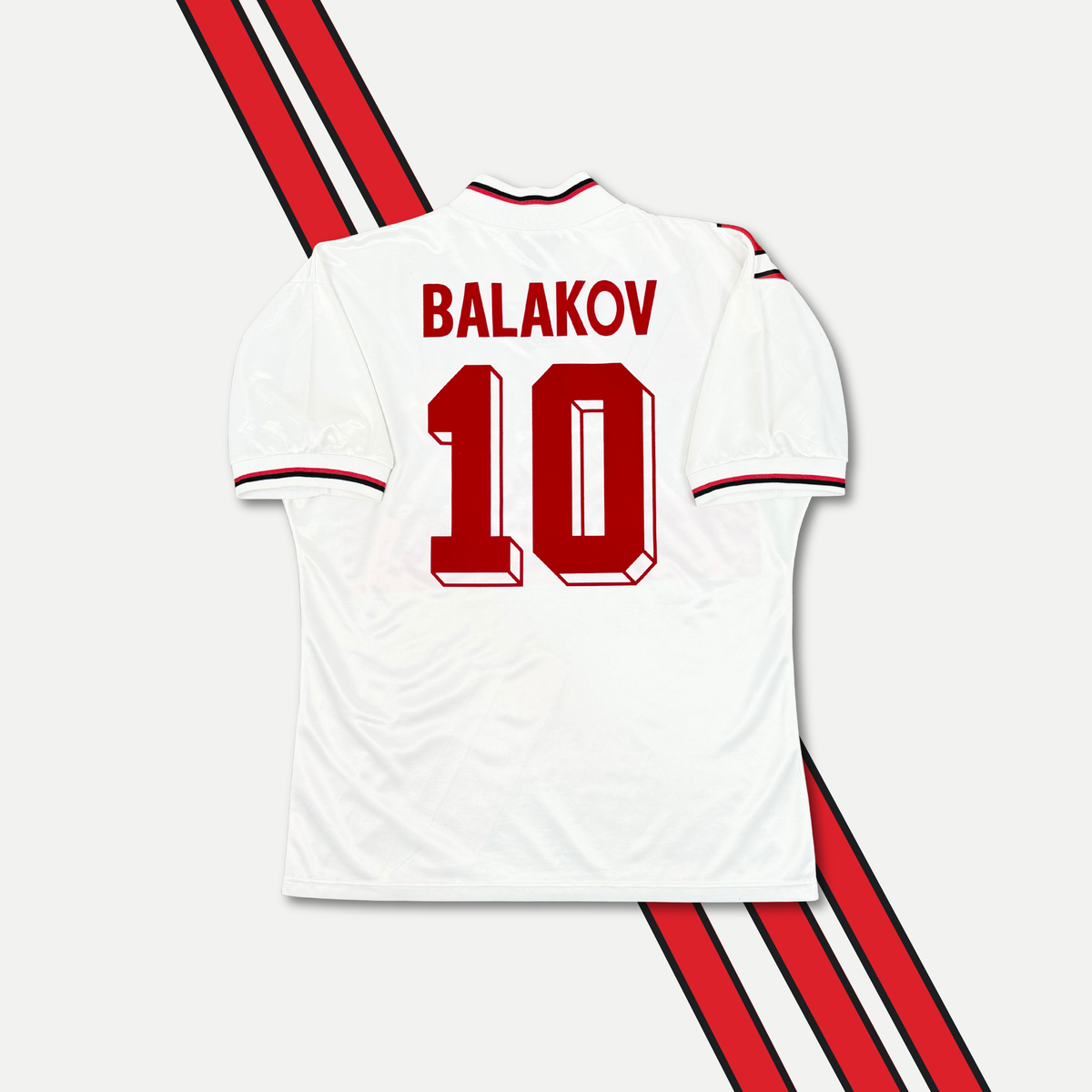 1994/95 Vfb Stuttgart Home Shirt - Balakov - L