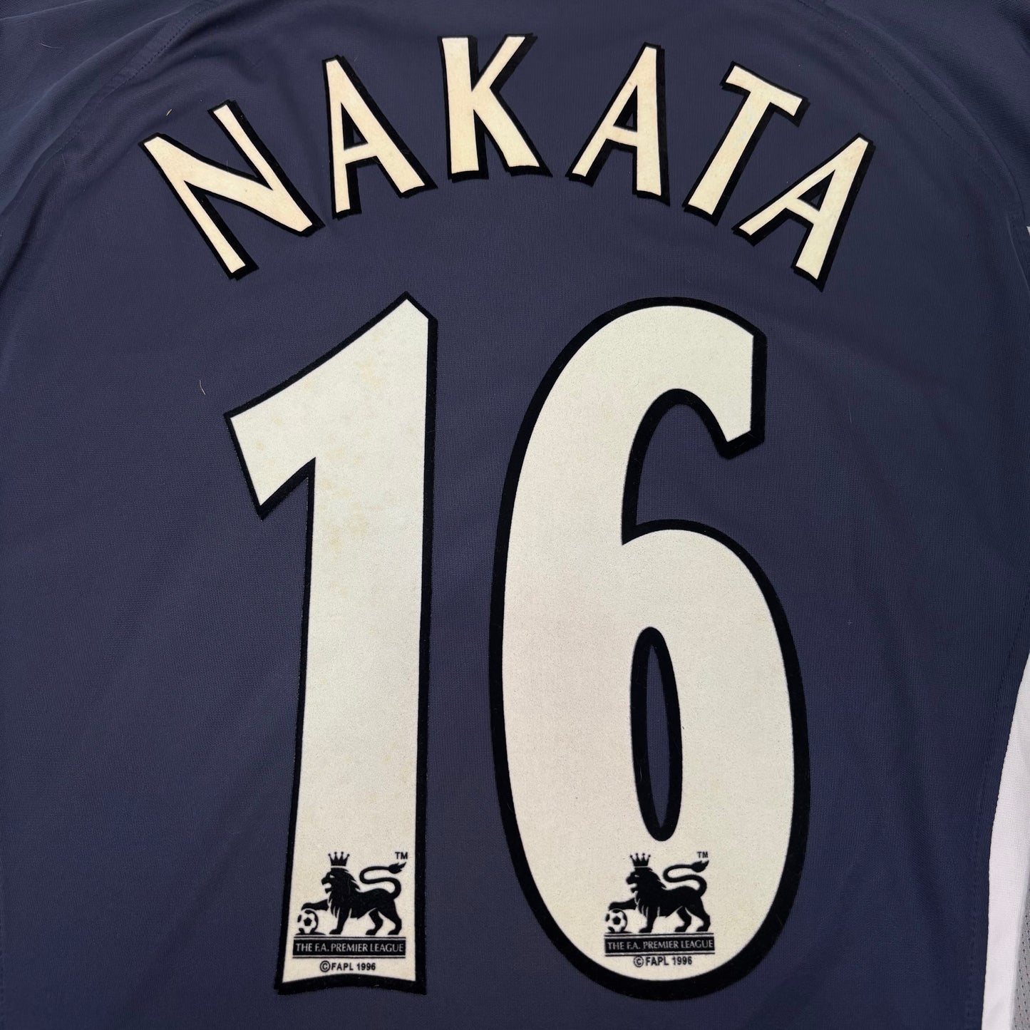 2004/05 Bolton Wandereres Away Longsleeve Shirt - Nakata - L