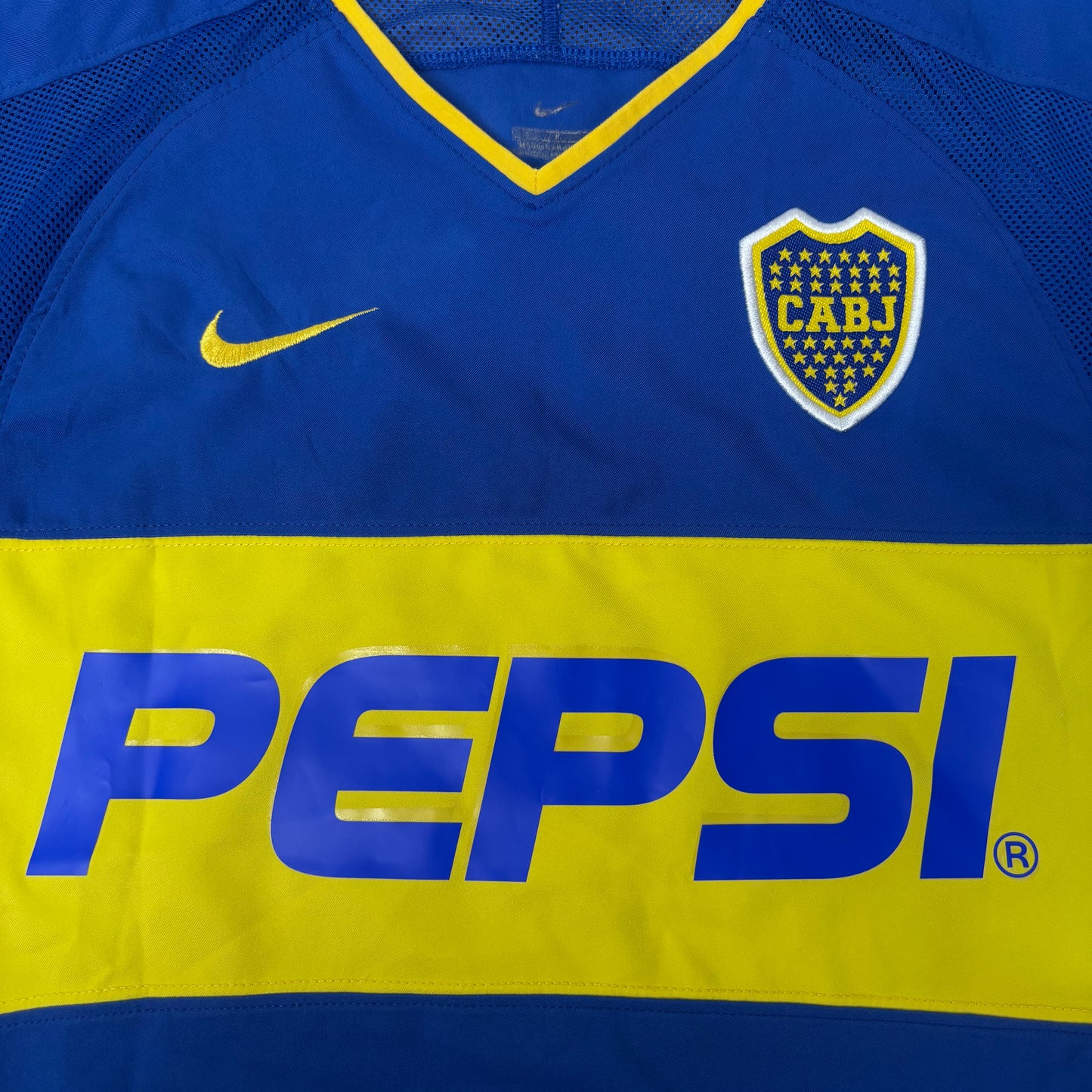 2003/04 Boca Juniors Home Shirt - Tevez - M