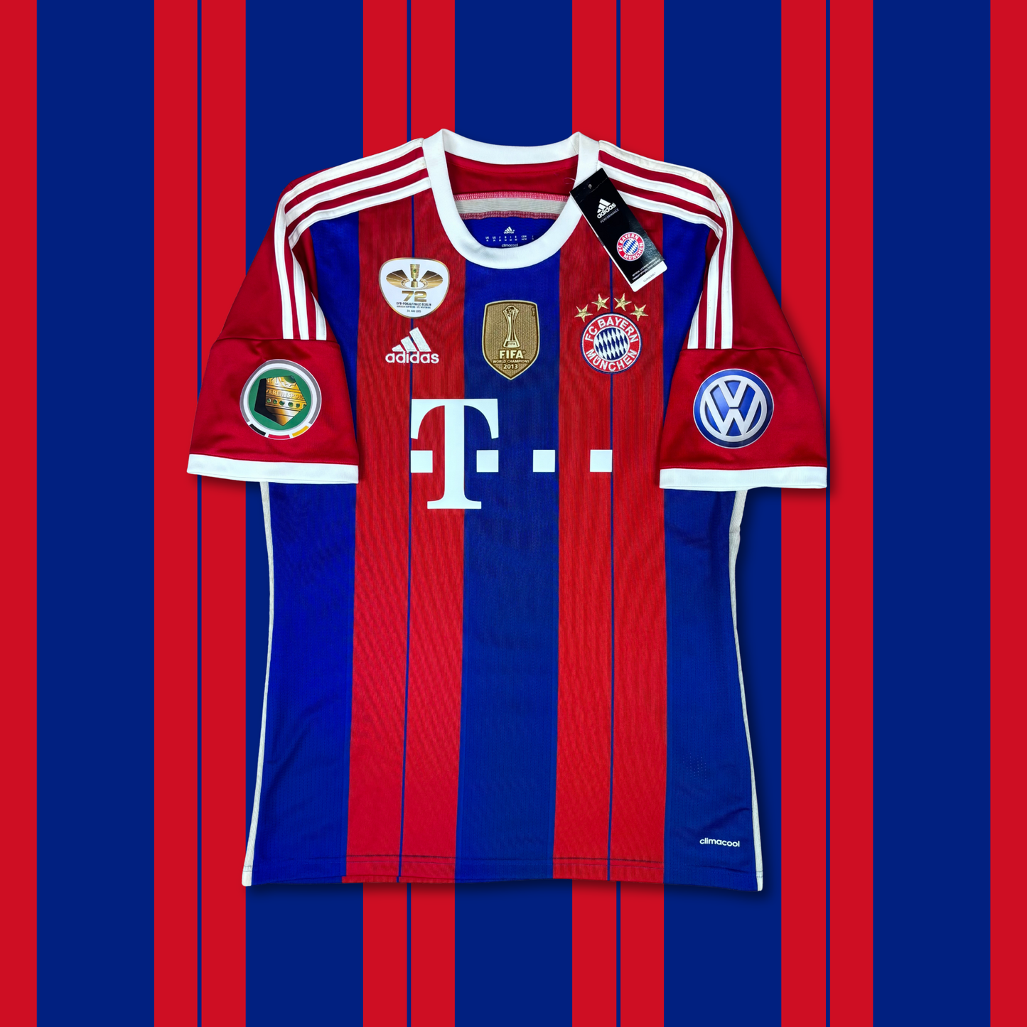 2014/15 Bayern Munich Home Shirt - Lahm - M - New with Tag
