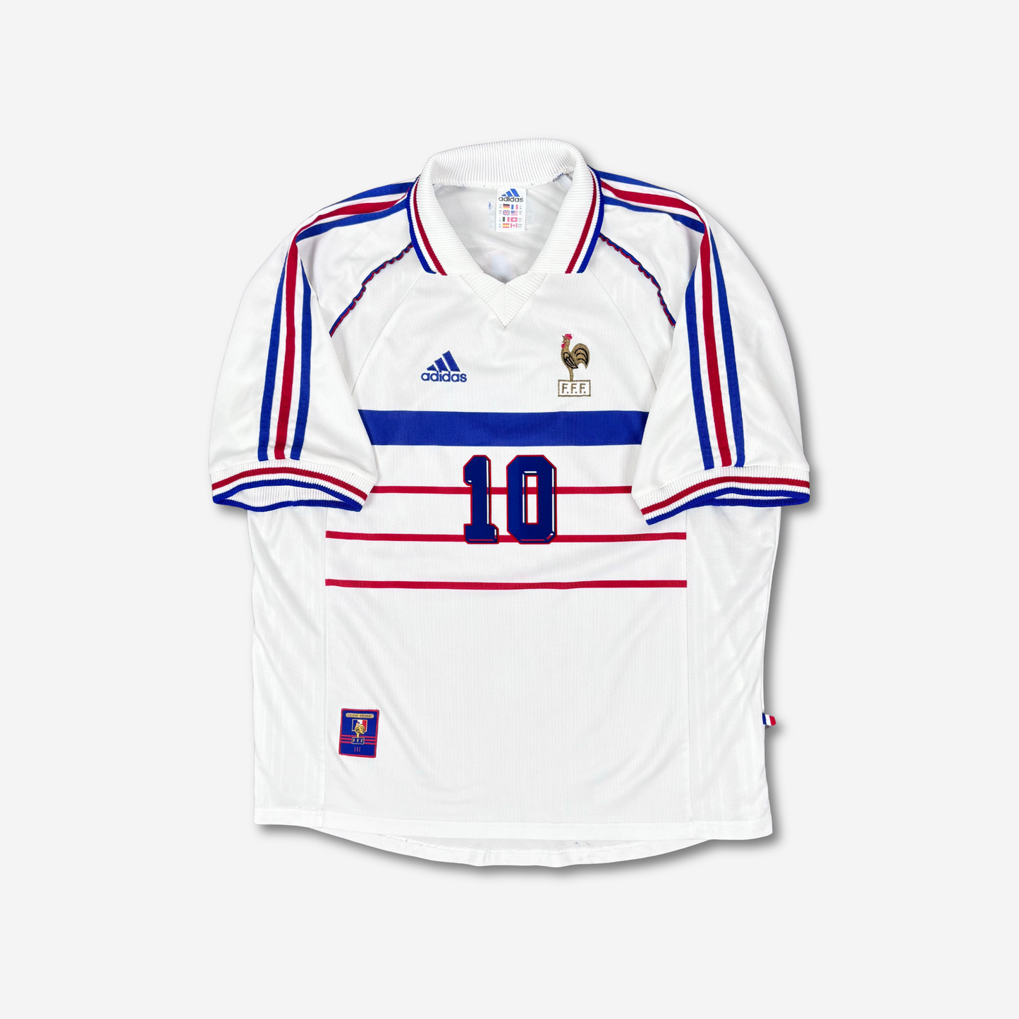 1998/99 France Away Shirt - Zidane - XL
