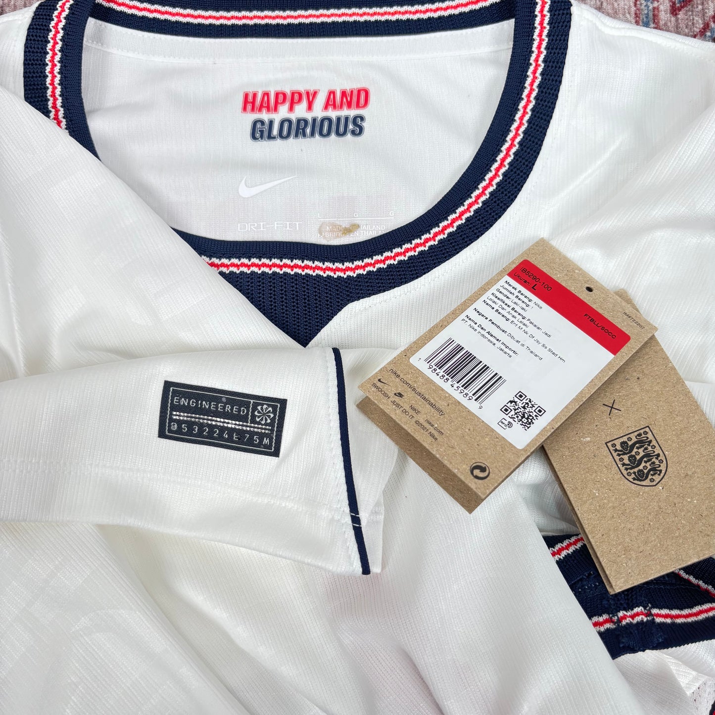2026/27 England Home Shirt - Bellingham - New with Tag - L