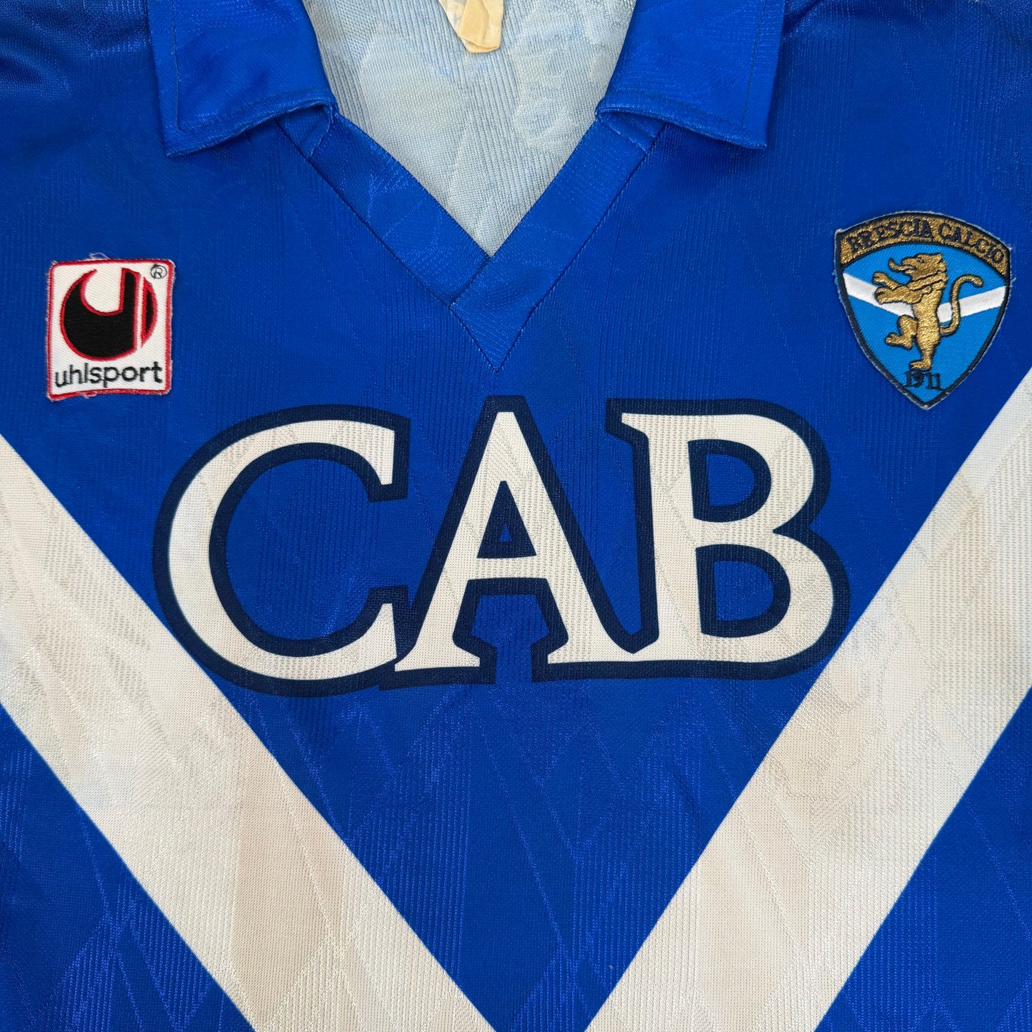 1992/93 Brescia Calcio Home Longsleeve Shirt - Hagi - L