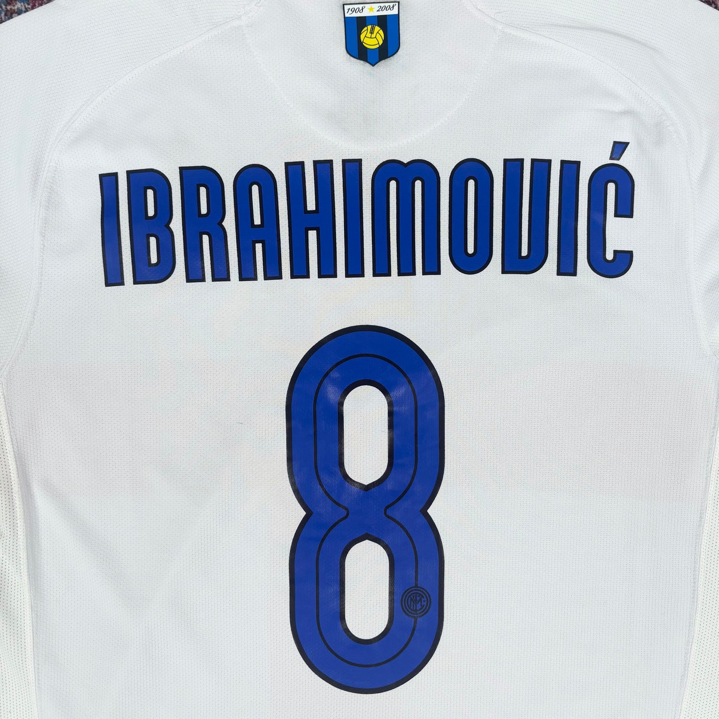 2007/08 Inter Milan Centenary Away Shirt - Ibrahimovic - L