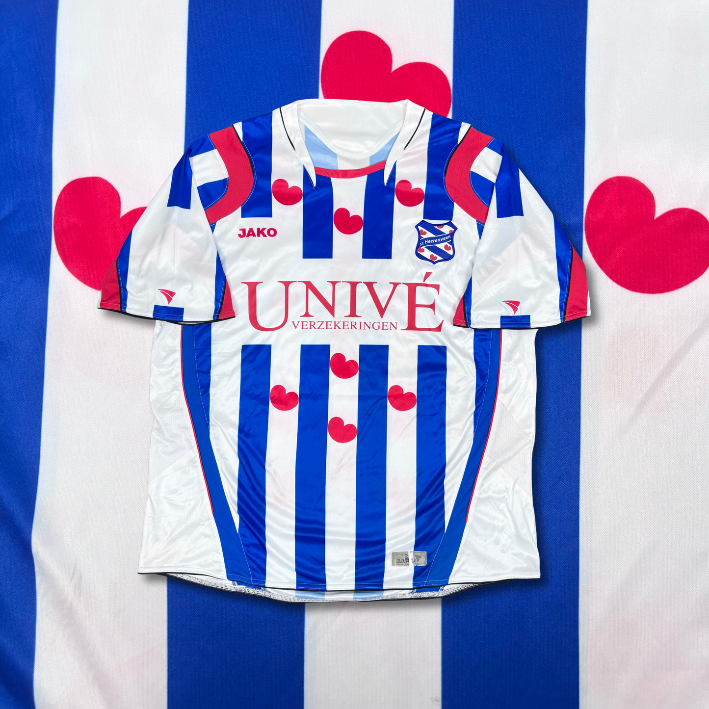 2008/09 Heerenveen Home Shirt - Janmaat - XXL