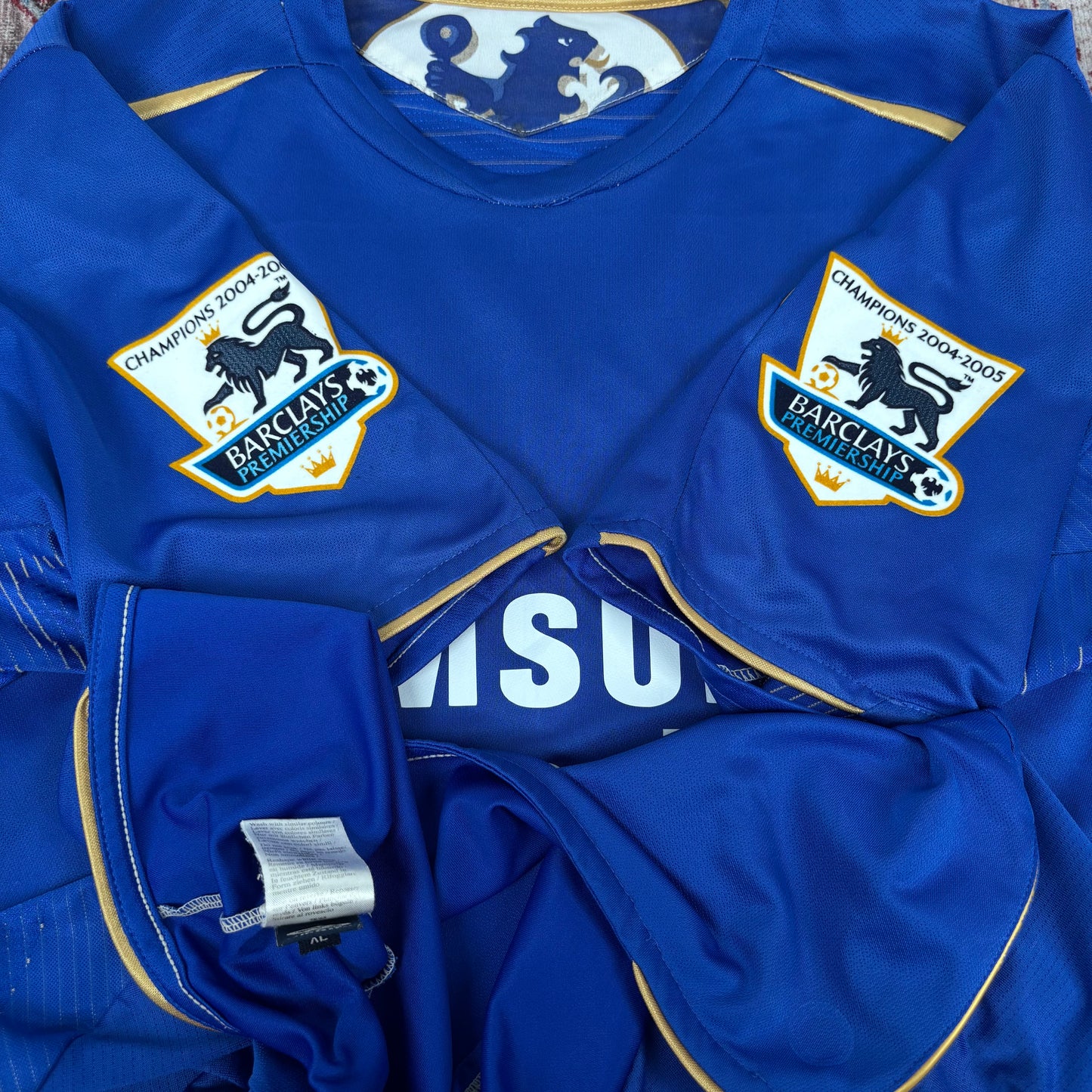 2005/06 Chelsea Home Shirt - Drogba - L