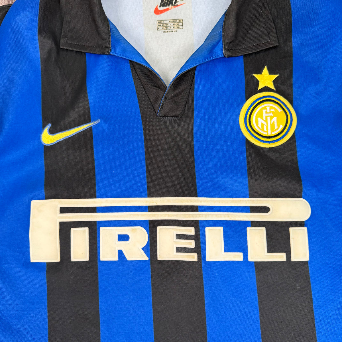 1998/99 Inter Milan Home Shirt - Baggio - L