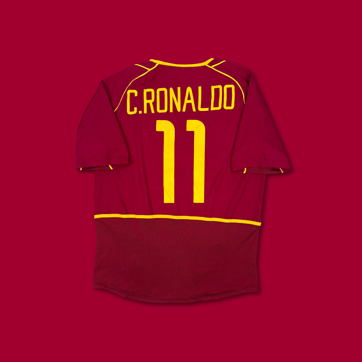 2002/03 Portugal Home Shirt - Cristiano Ronaldo - M