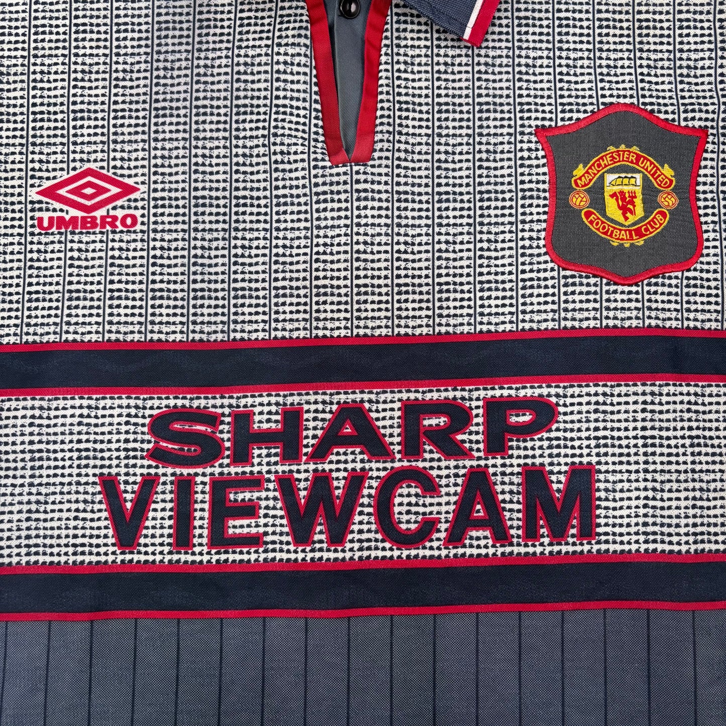 1995/96 Manchester United Away Shirt - Beckham - L