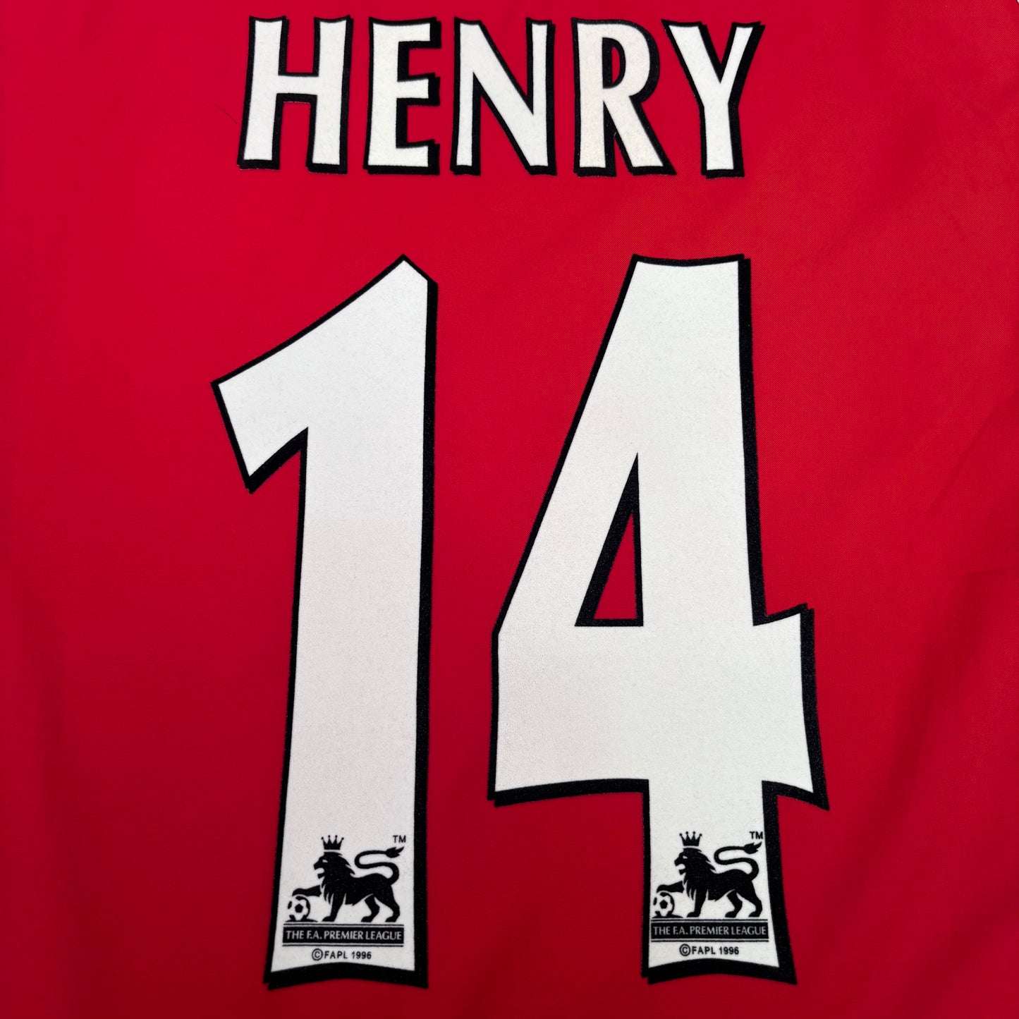 2003/04 Arsenal Home Longsleeve Shirt - Henry - M