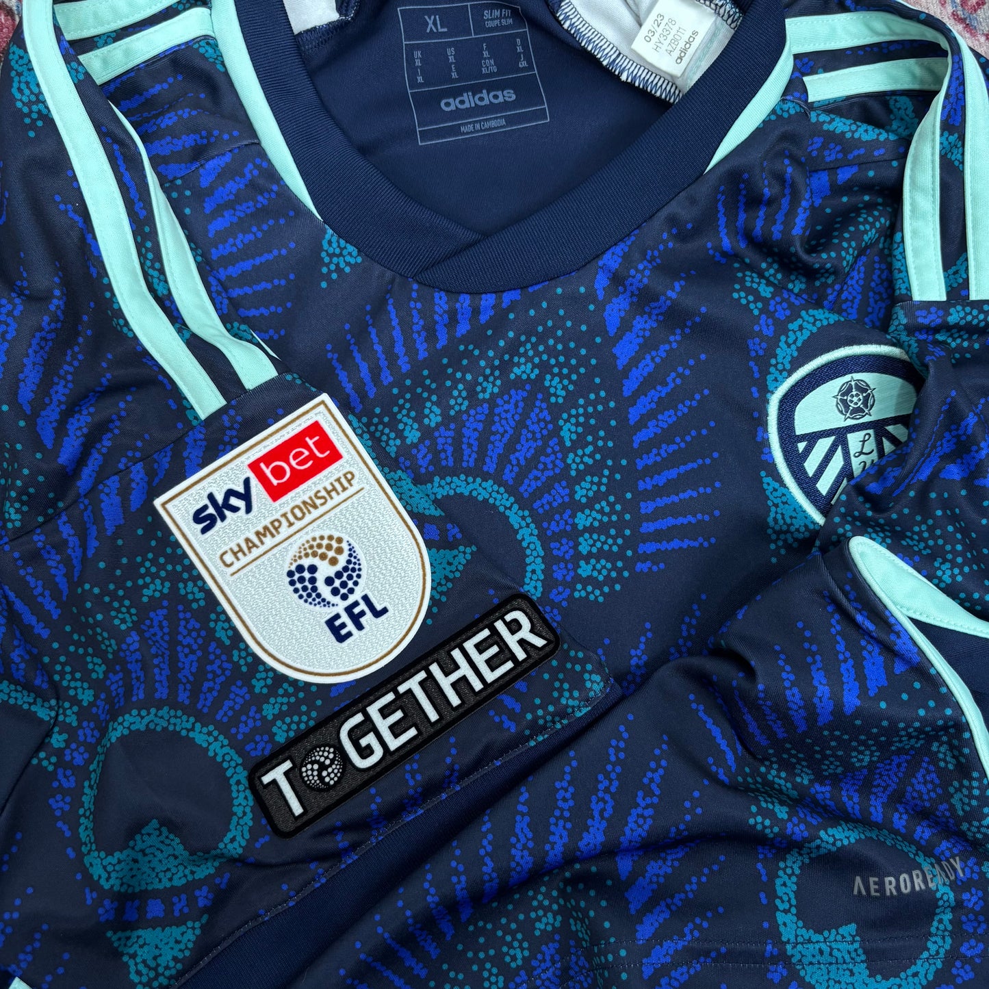 2023/24 Leeds United Away Shirt - Gnonto - XL